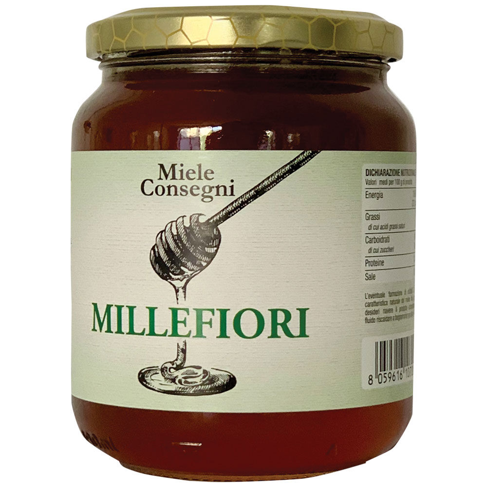 Miele Toscano millefiori 500 gr