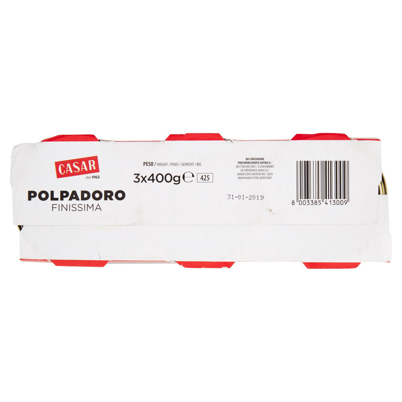Polpa di pomodoro finissima polpadoro 3 pz x 400 gr - Immagine 31