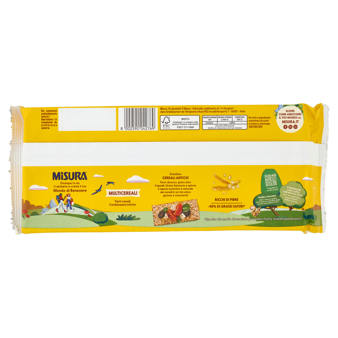 Crackers multicereali gr.350 - Immagine 11