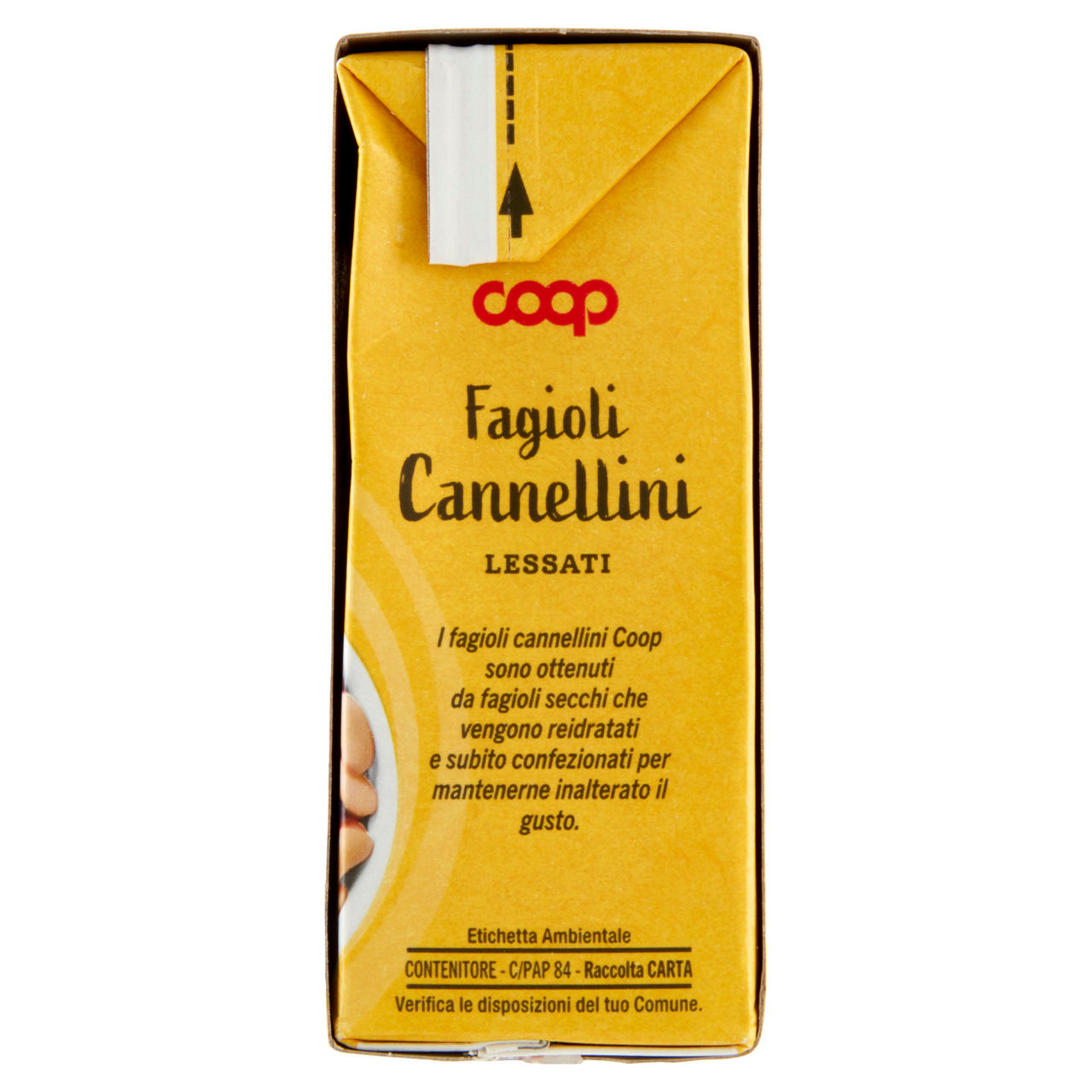 Fagioli cannellini lessati coop combisafe  g 380x3 sgocc. g 230x3 - Immagine 11
