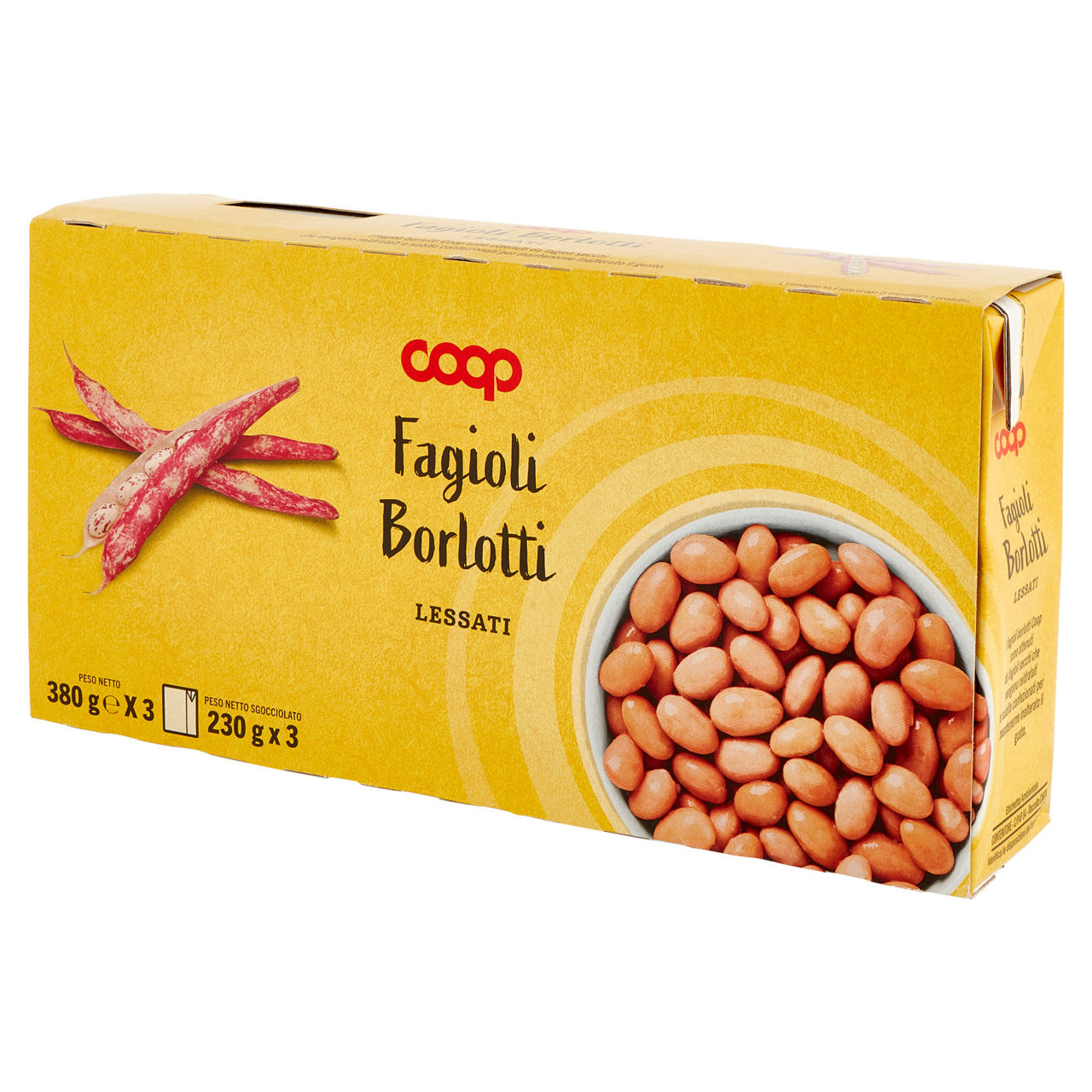 Fagioli borlotti lessati coop combisafe g.230x3 - Immagine 51