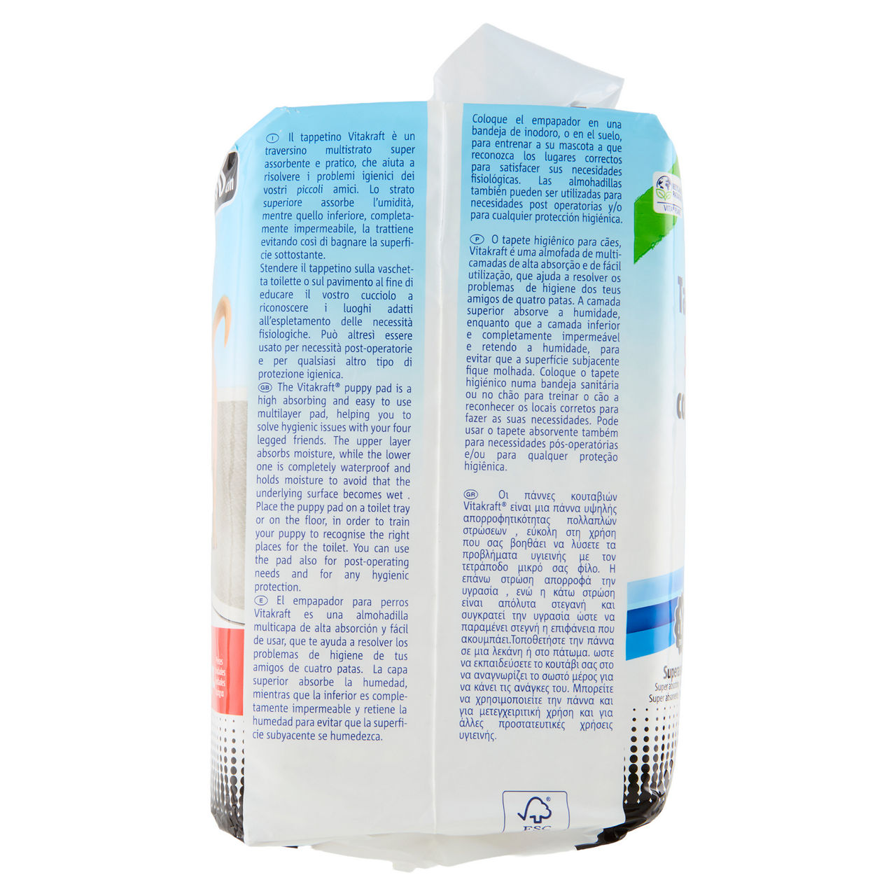 Tappetini con carbone 60x60 cm vitakraft busta pz.15 - Immagine 51