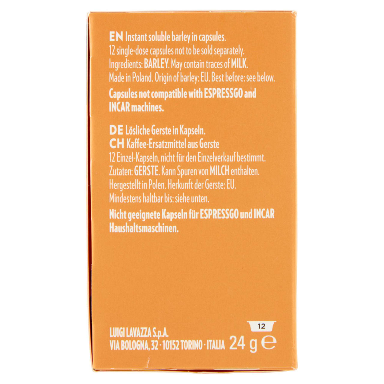 Orzo in capsule 12 pz - Immagine 31