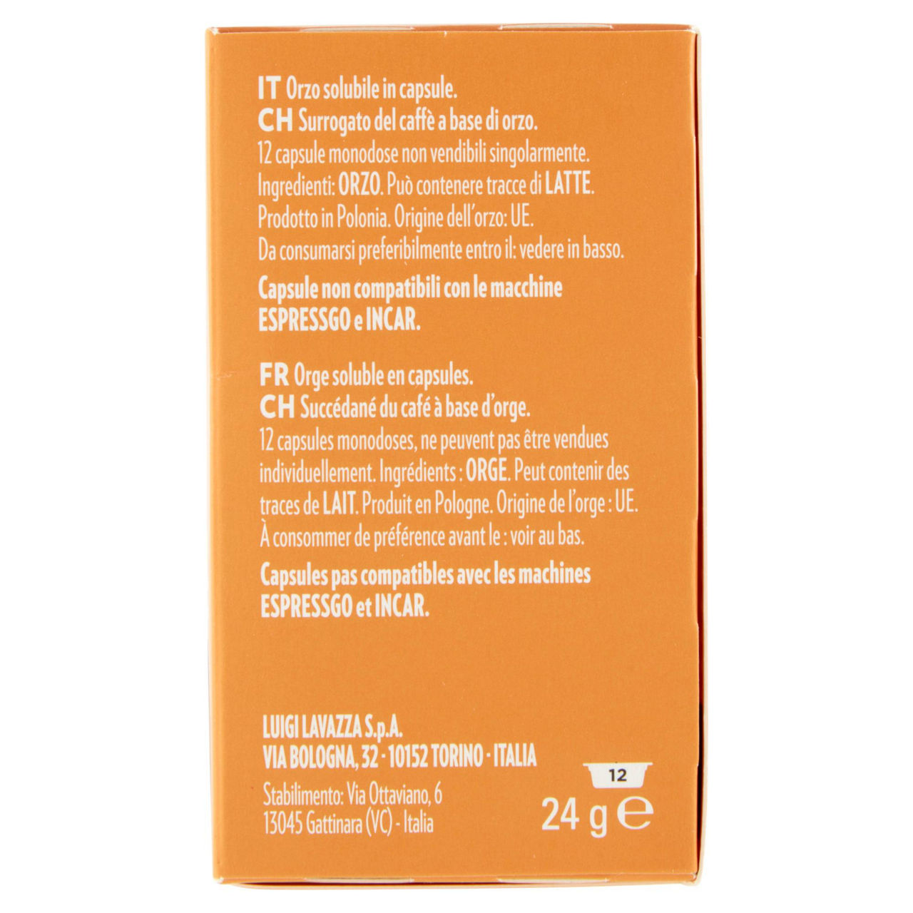 Orzo in capsule 12 pz - Immagine 51