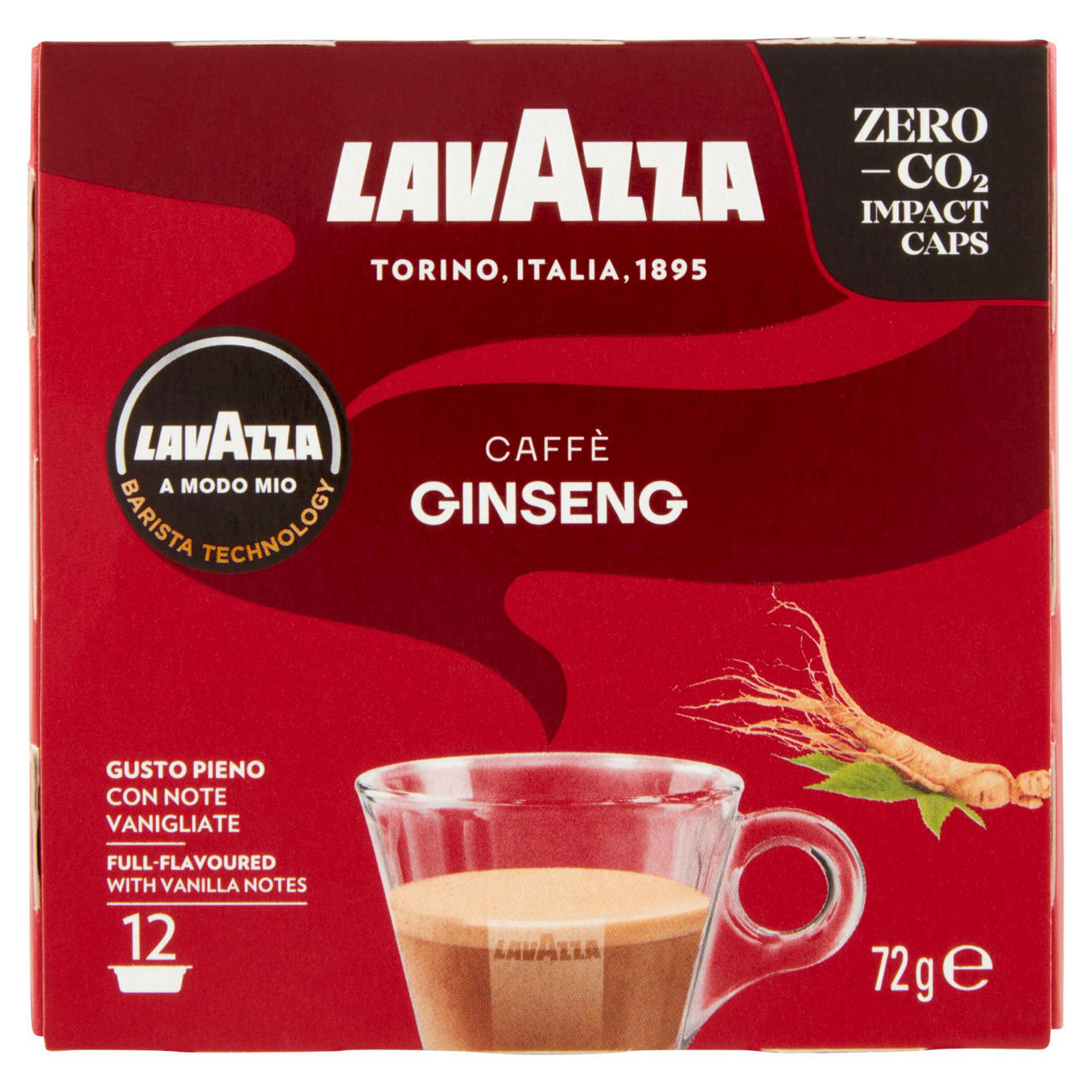 Caffè in capsule ginseng 12 pz - Immagine 01