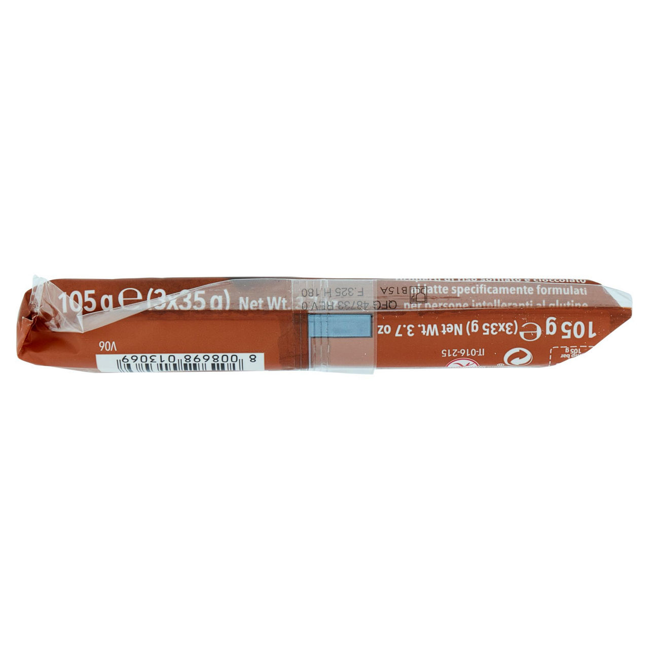 Wafers con nocciole senza glutine 3 pz x 105 gr - Immagine 11
