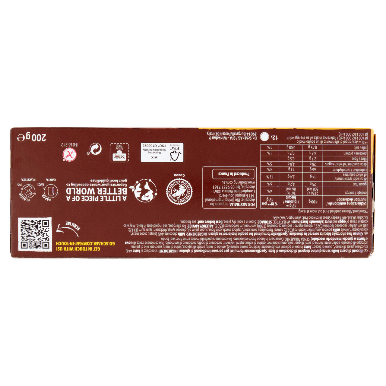 Biscotti di pasta frolla Luxury senza glutine 200 gr - Immagine 21