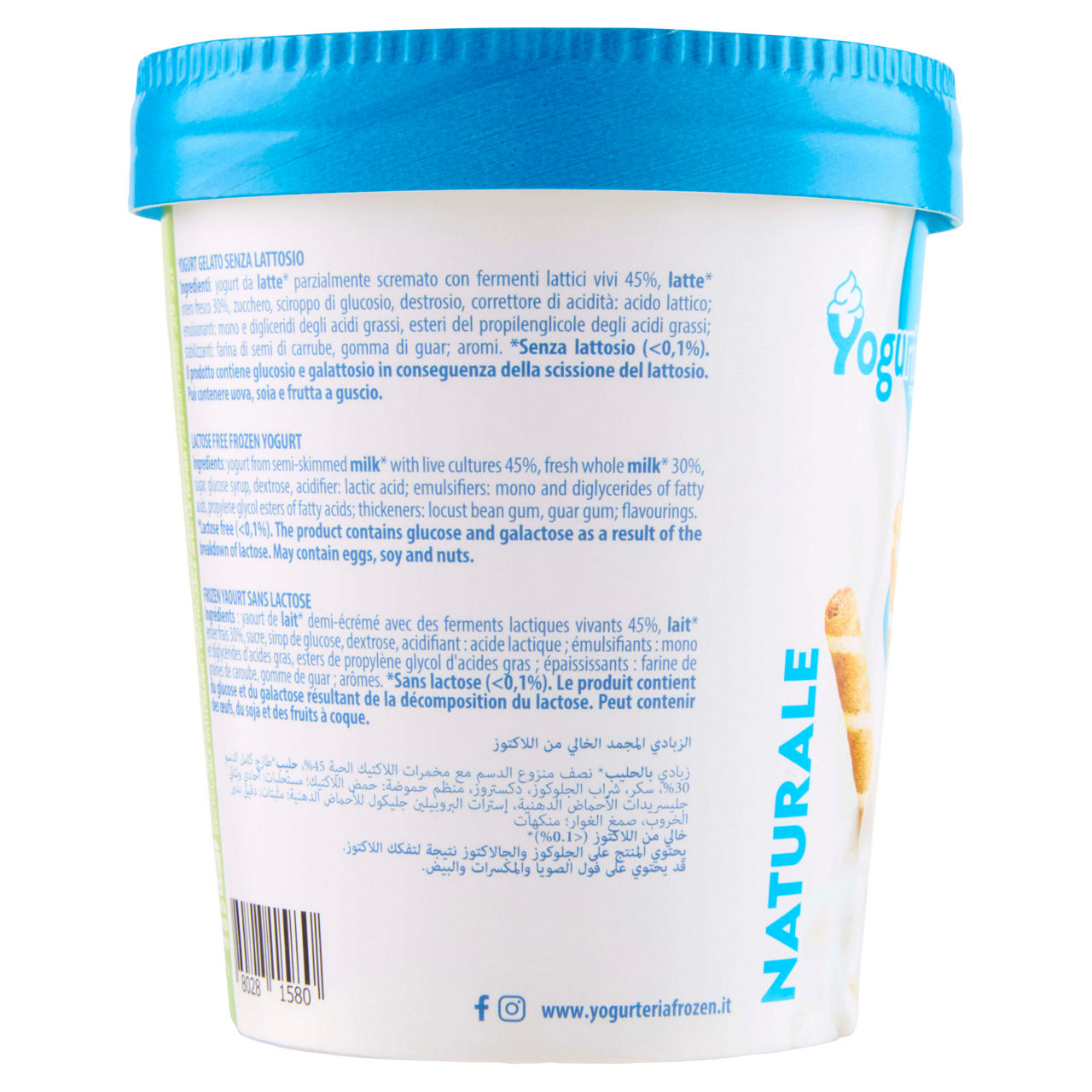 Gelato allo yogurt bianco naturale 250 gr - Immagine 31