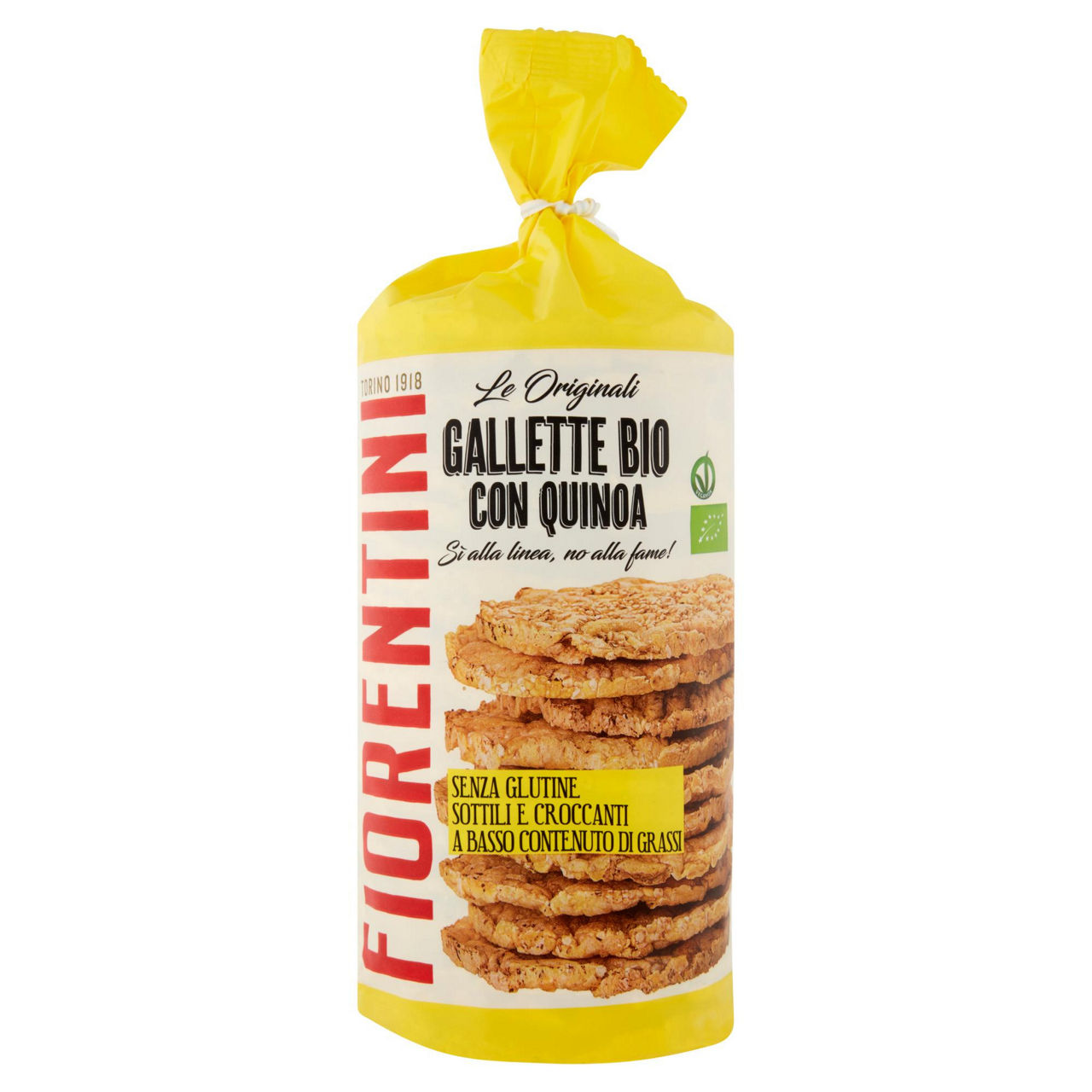 Gallette di mais con quinoa senza glutine bio 120 gr - Immagine 01