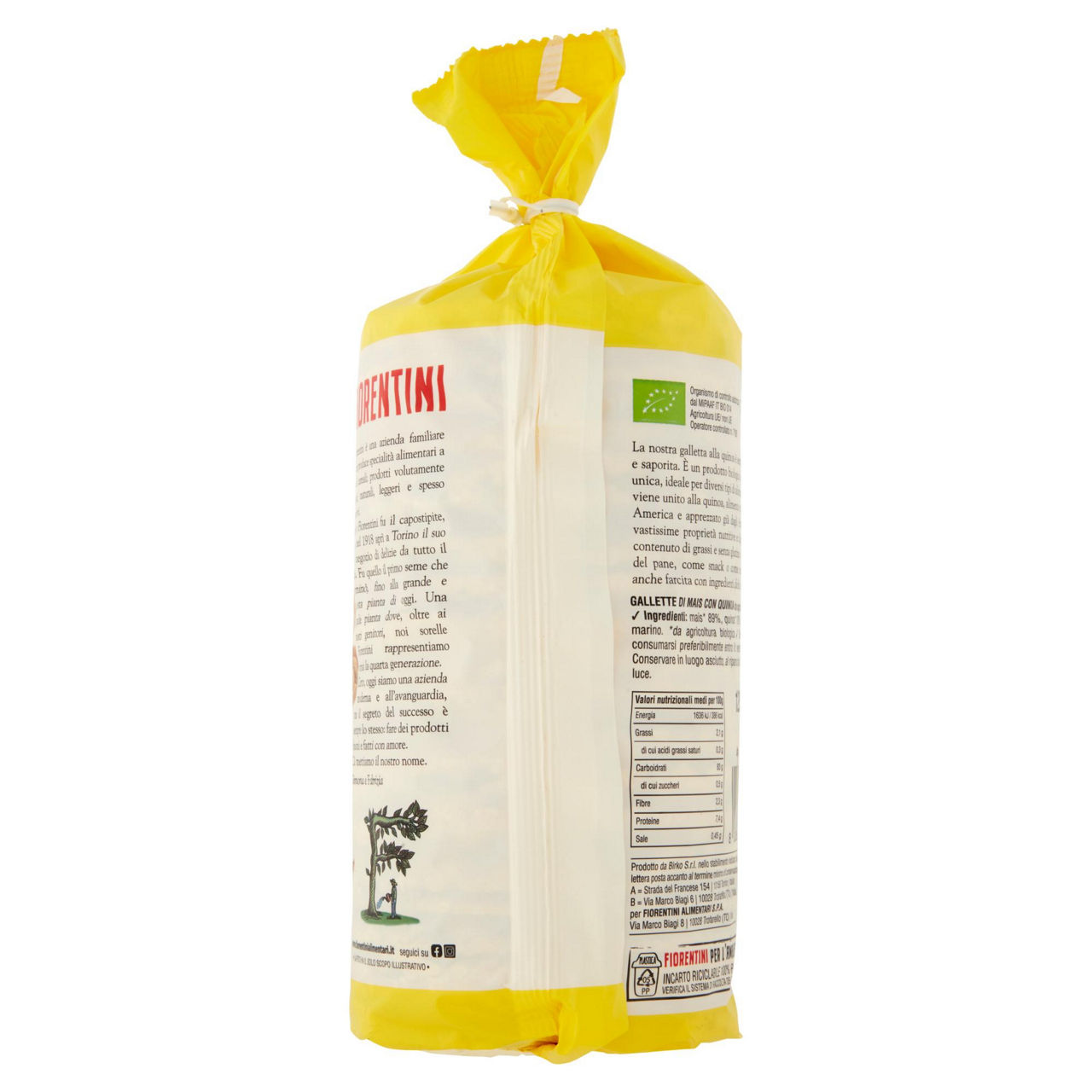 Gallette di mais con quinoa senza glutine bio 120 gr - Immagine 21