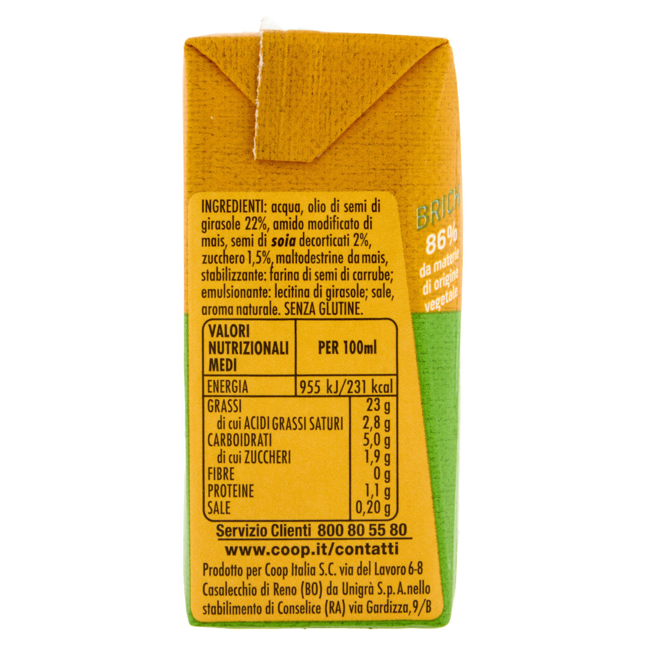 Crema vegetale da cucina 200 gr - Immagine 51