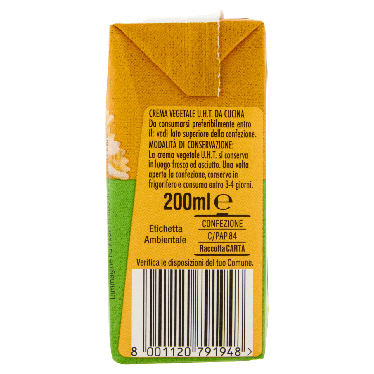 Crema vegetale da cucina 200 gr - Immagine 11