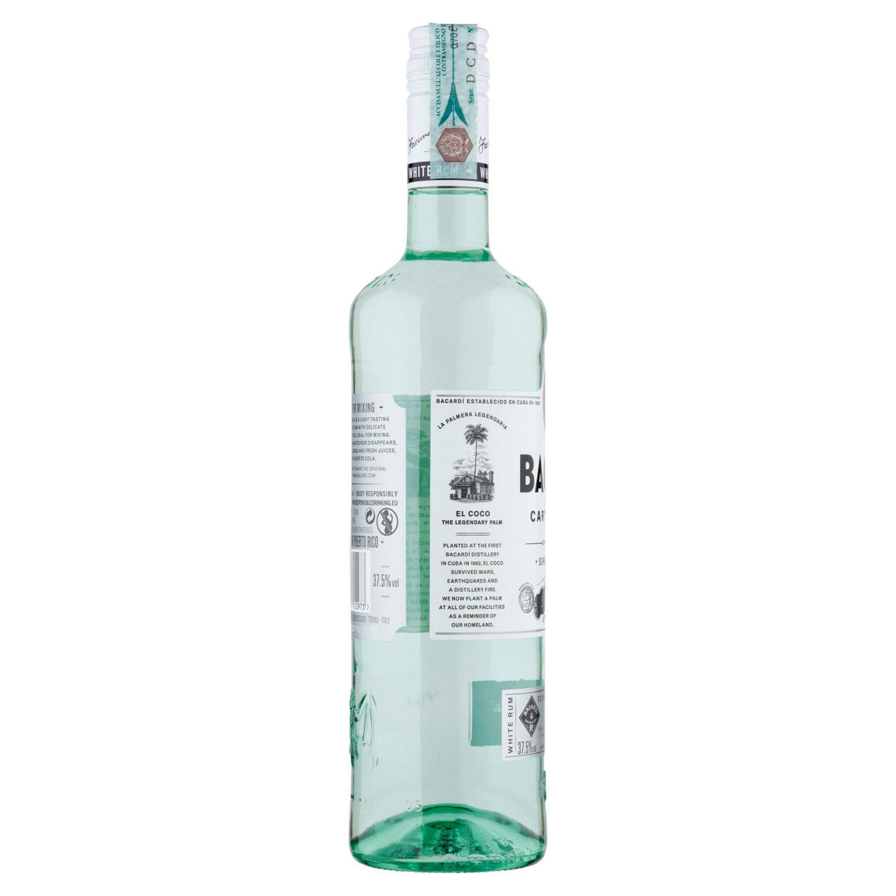 Rum bacardi carta blanca 37,5 gradi bottiglia  ml.700 - Immagine 21