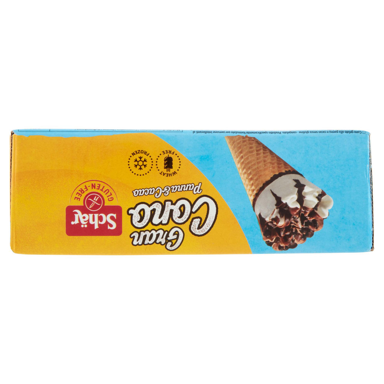 Cono gelato panna e cacao senza glutine 6 pz 420 gr - Immagine 21