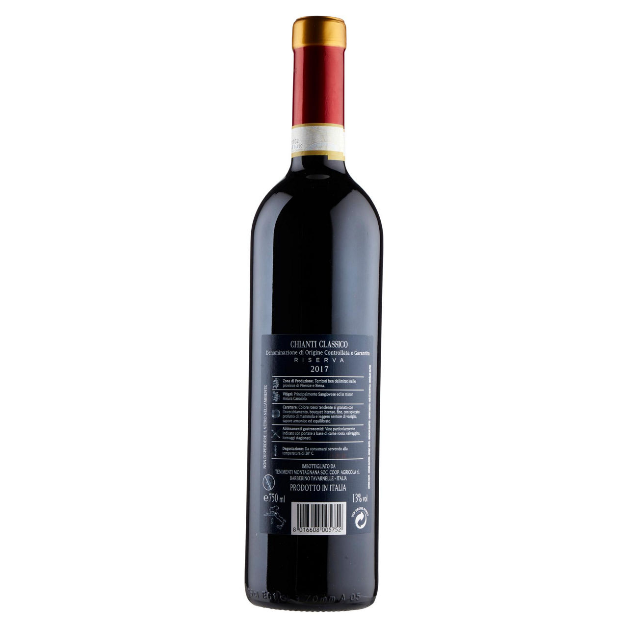 Vino rosso Chianti Classico riserva DOCG 750 ml - Immagine 11