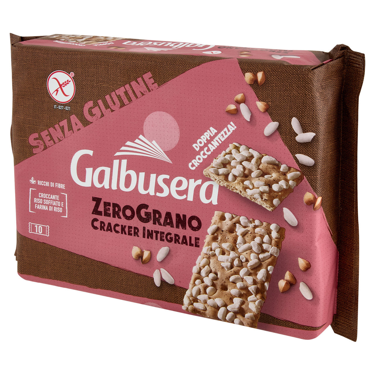 Crackers integrali con riso soffiato senza glutine 360 gr - Immagine 21