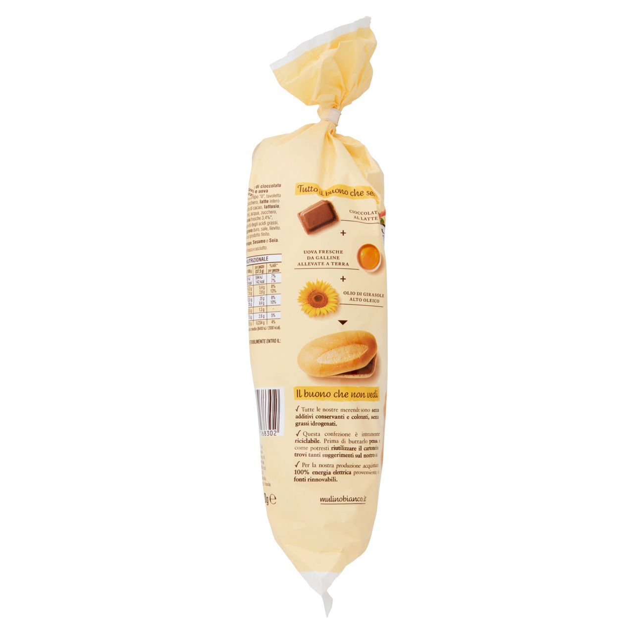 Pane e cioccolato al latte 8 pz 300 gr - Immagine 31