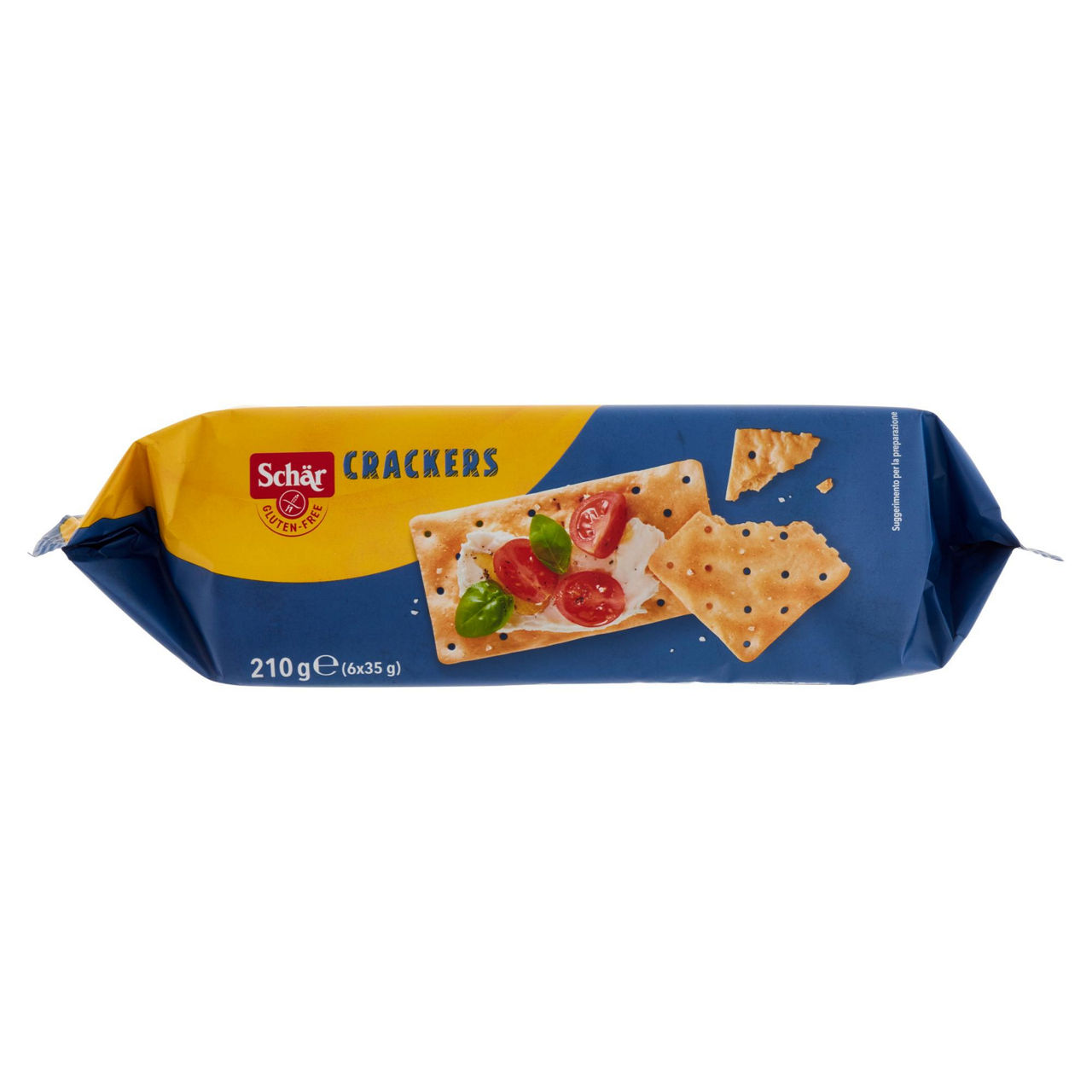 Crackers senza glutine 6 monoporzioni x 35 gr - Immagine 11