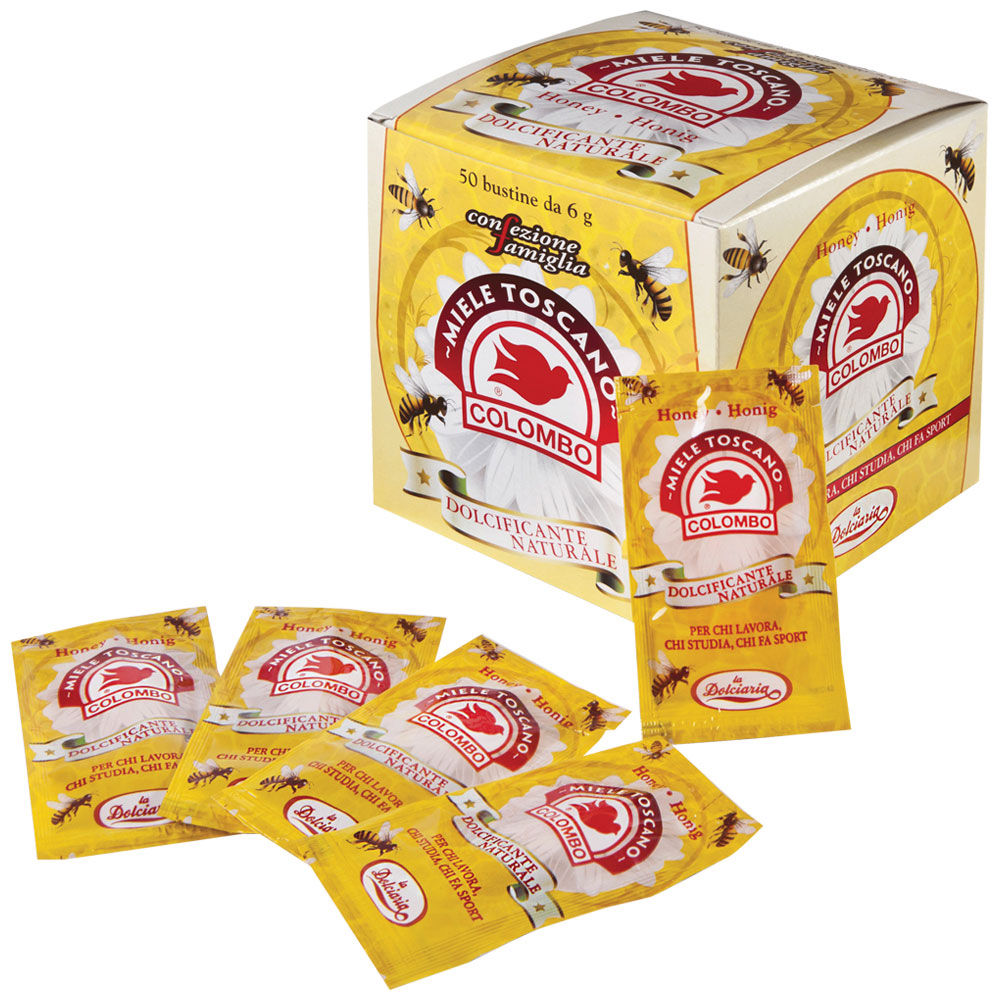 Miele Toscano monodose 50 pz x 6 gr - Immagine 01