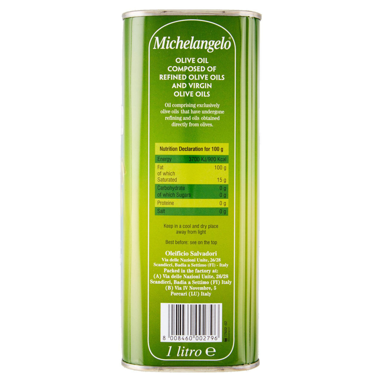 Olio oliva michelangelo ue  lt 1 - Immagine 31
