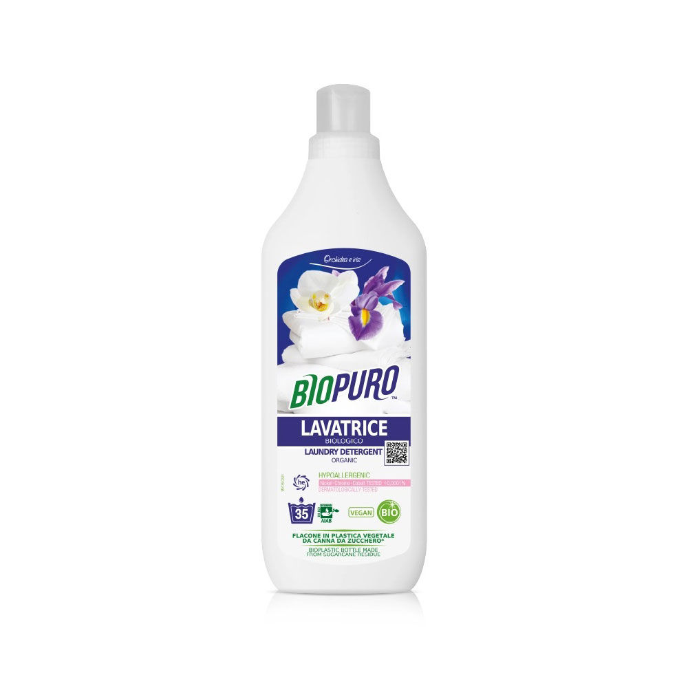 Detersivo lavatrice liquido bio orchidea e iris 35 lavaggi