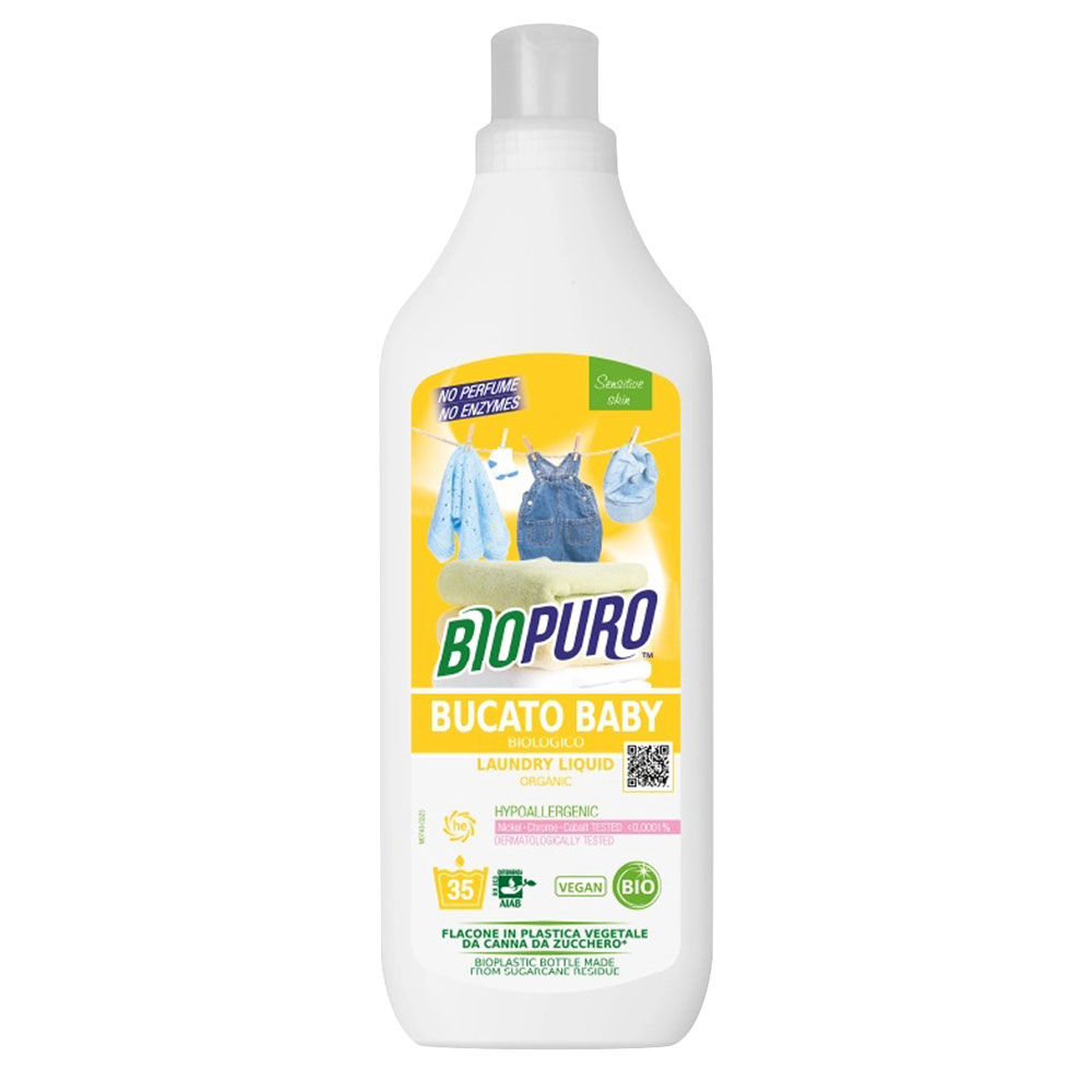 Detersivo lavatrice liquido Bucato Baby bio 35 lavaggi