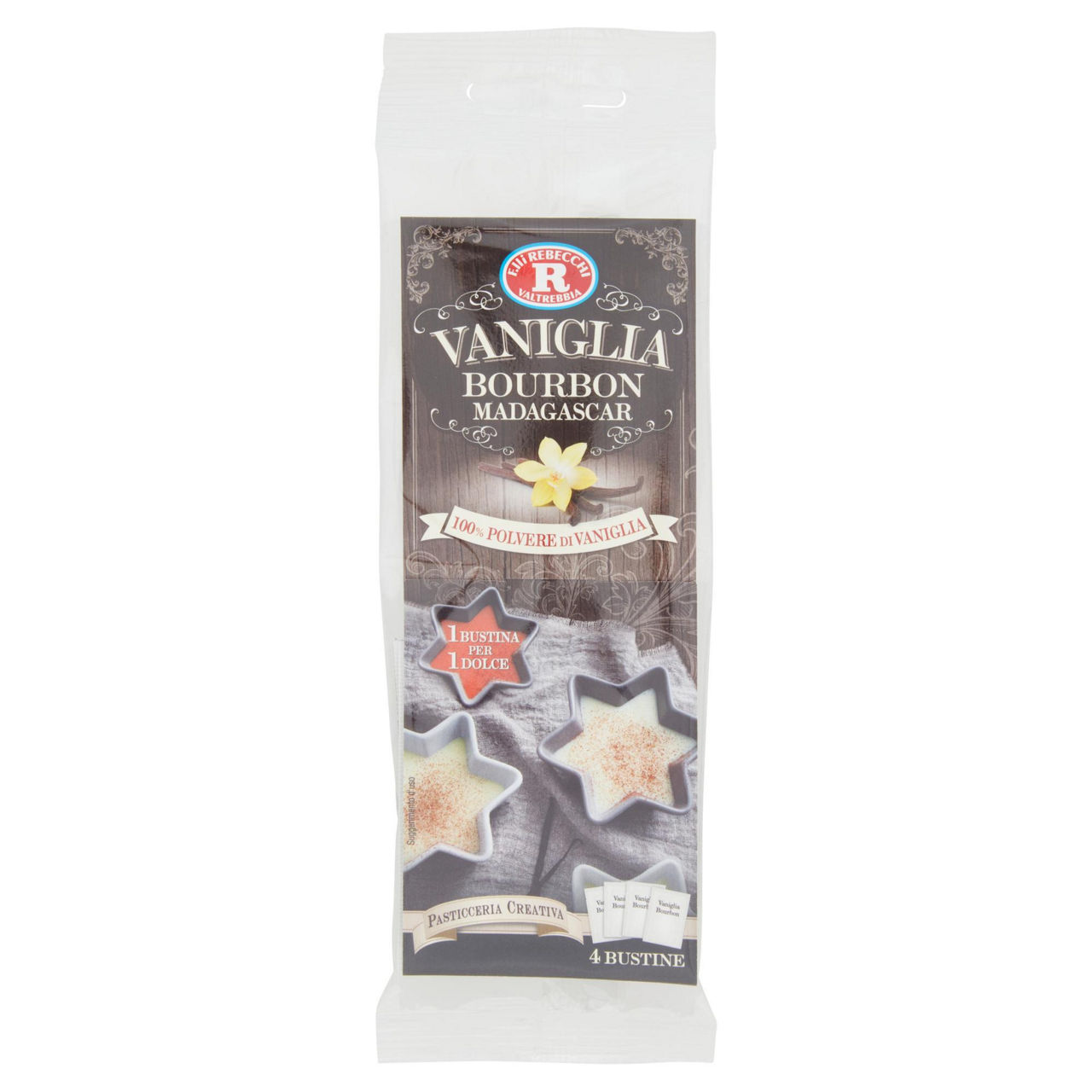 Vaniglia polvere rebecchi blister pz.4xgr.1 - Immagine 01