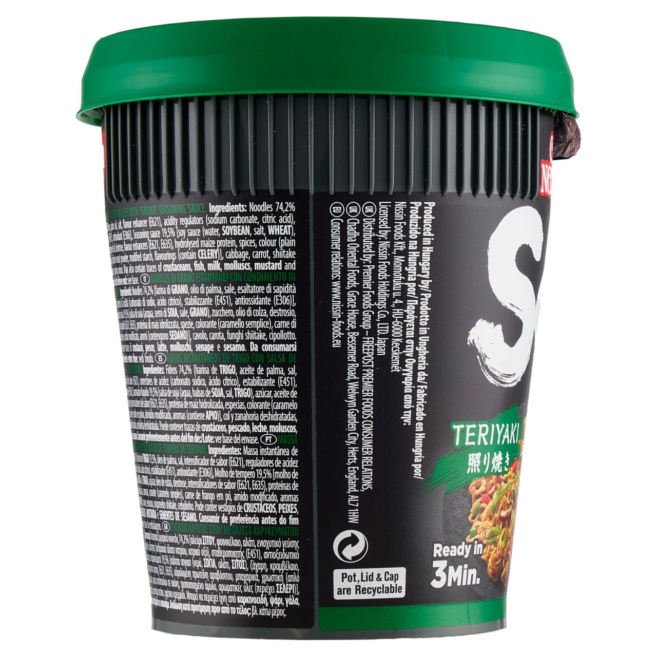 Soba noodles istantanei con salsa teriyaki 90 gr - Immagine 51