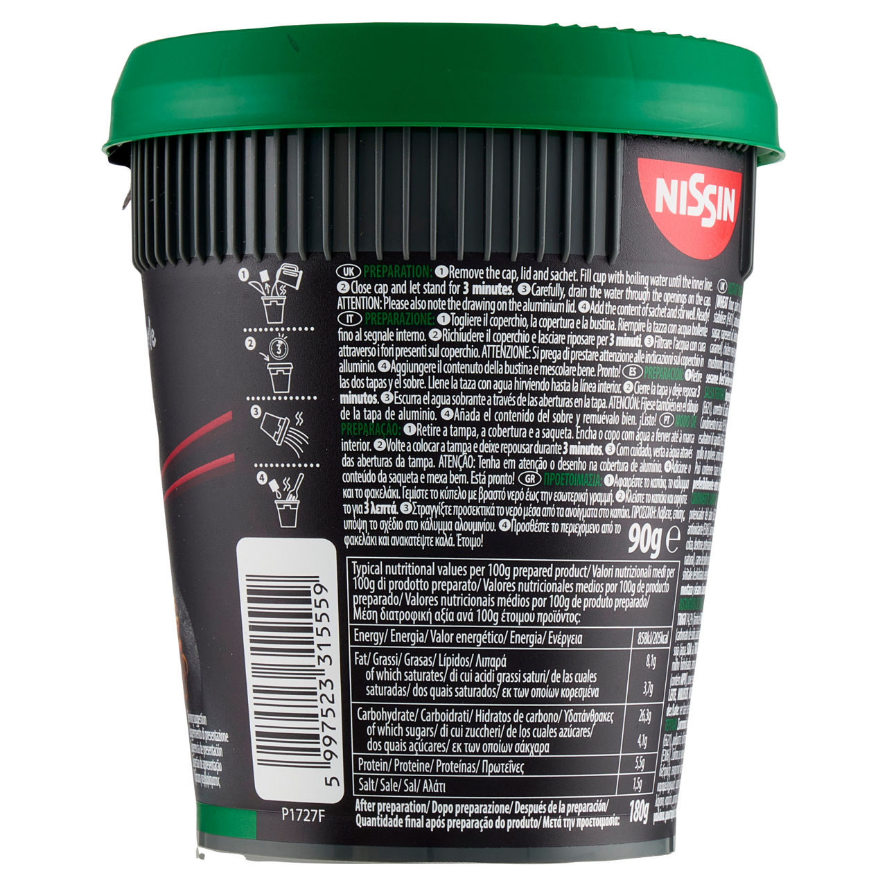 Soba noodles istantanei con salsa teriyaki 90 gr - Immagine 31