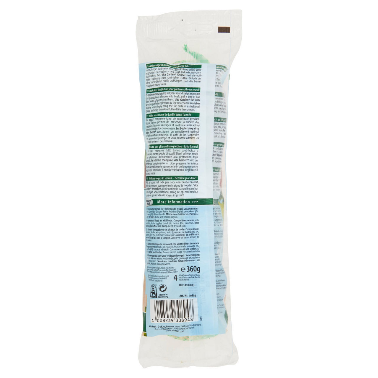 Vitakraft vita garden palle con uva sultanina g.360 - Immagine 41
