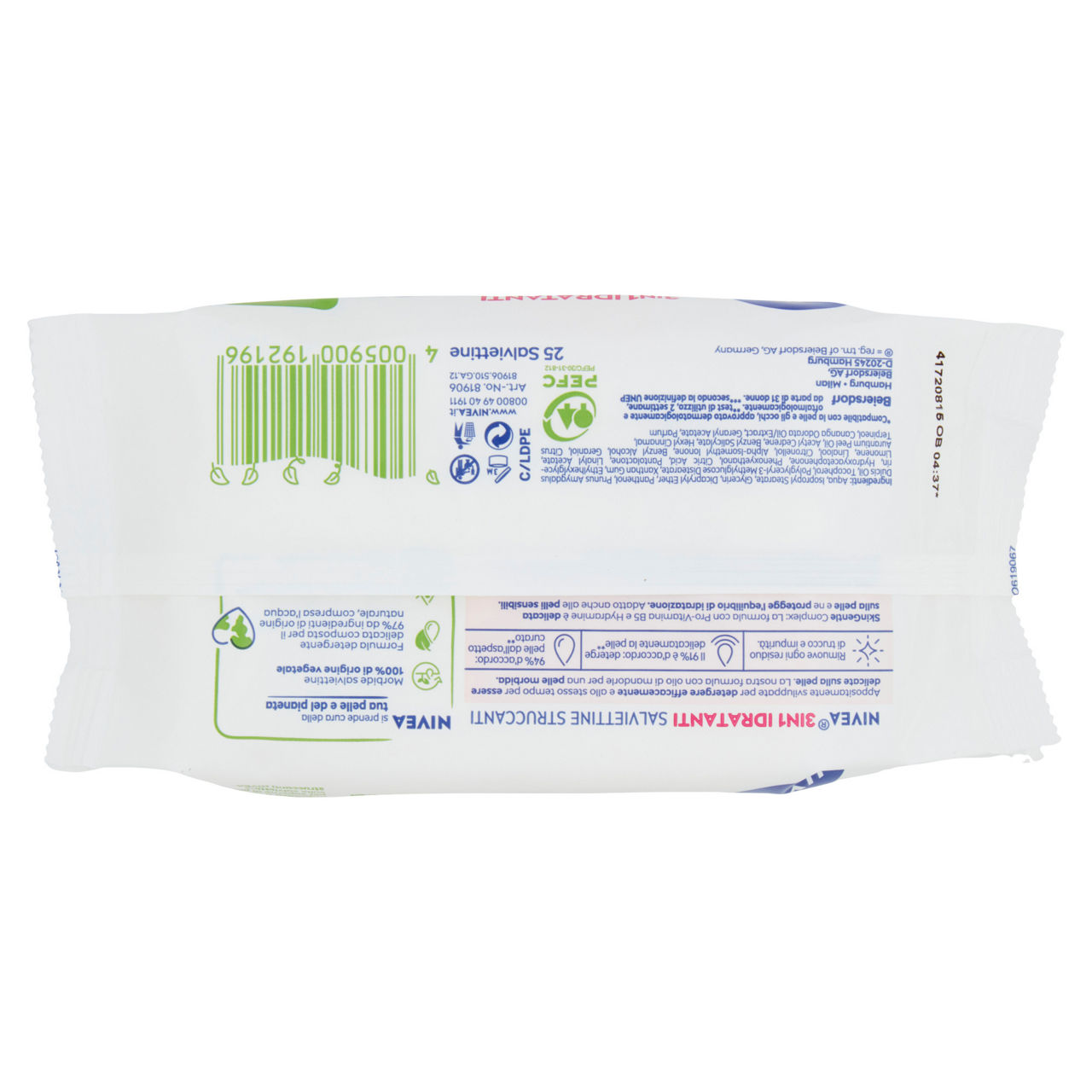 Salviette struccanti 3 in 1 idratanti 25 pz - Immagine 51