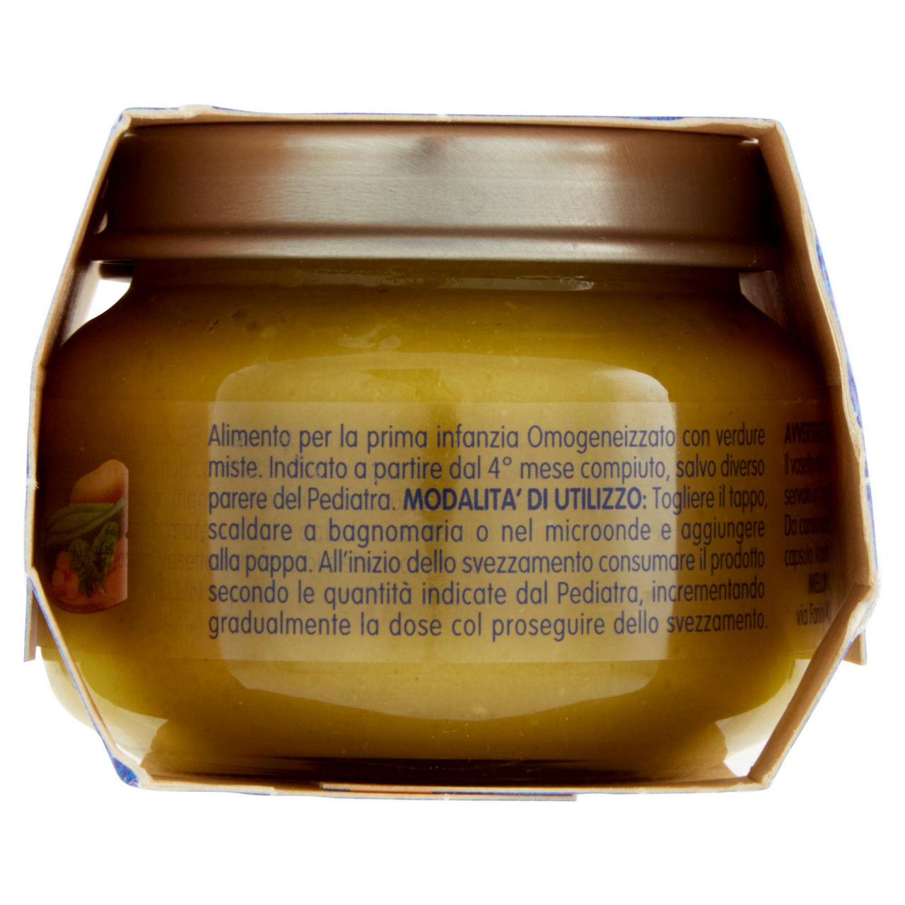 Omogeneizzato di verdure miste 2 pz x 80 gr - Immagine 21