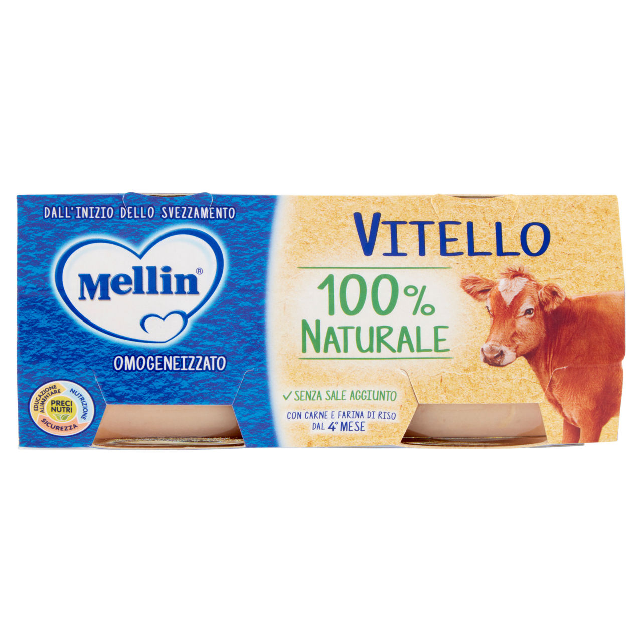 Omogeneizzato di vitello 2 pz x 80 gr