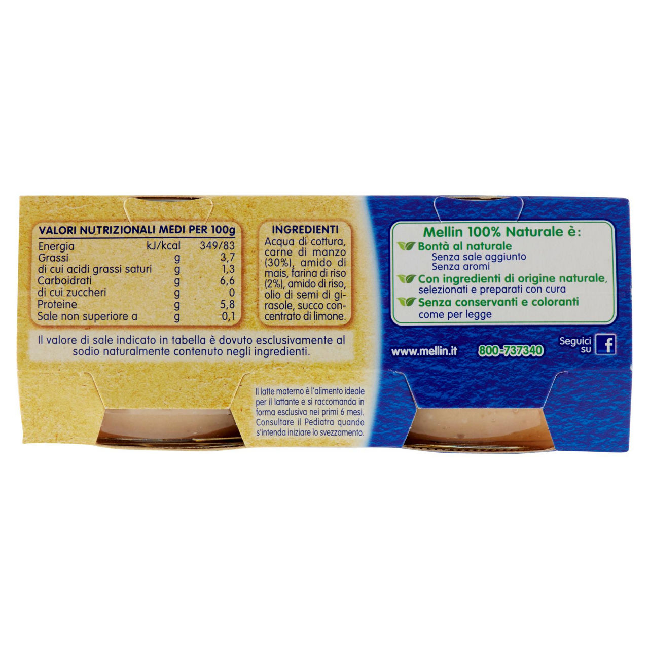 Omogeneizzato di manzo 2 pz x 80 gr - Immagine 21