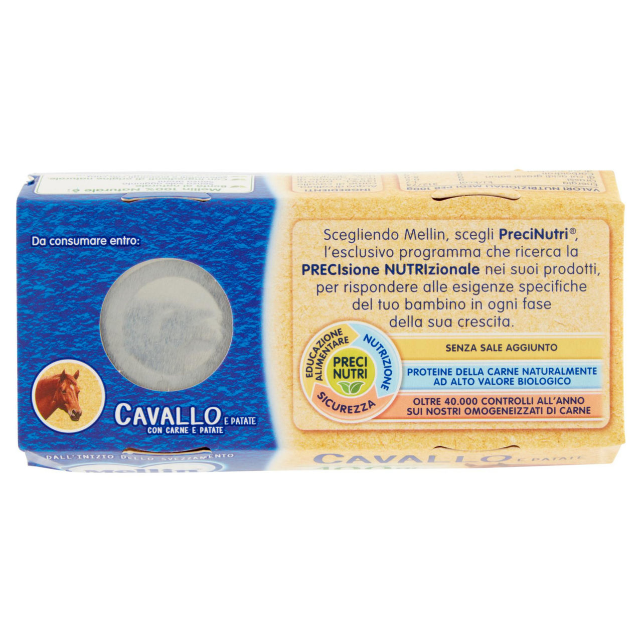 Omogeneizzato di cavallo e patate 2 pz x 80 gr - Immagine 51