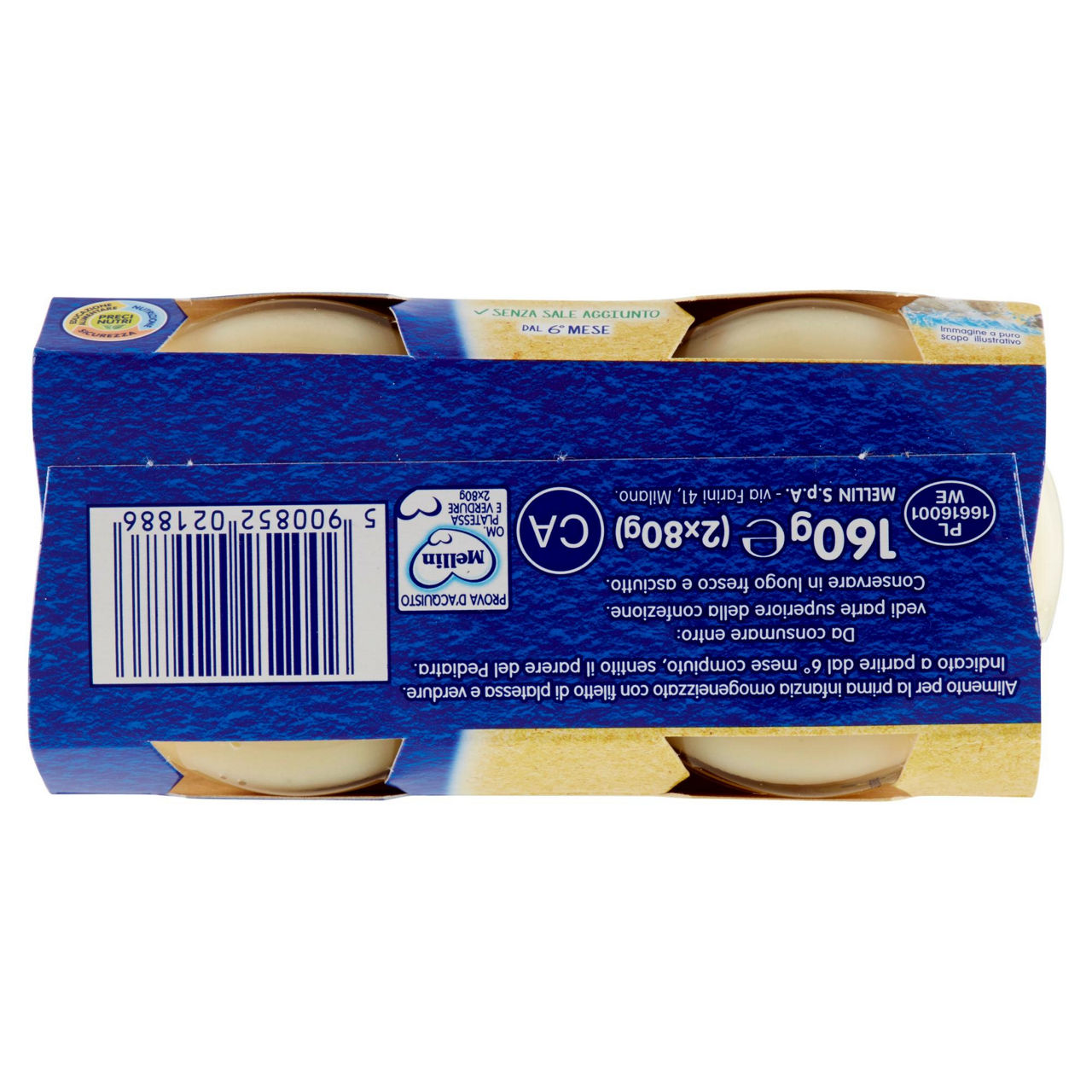 Omogeneizzato di platessa e verdure 2 pz x 80 gr - Immagine 11