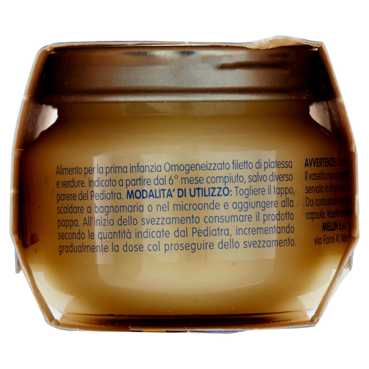 Omogeneizzato di platessa e verdure 2 pz x 80 gr - Immagine 41