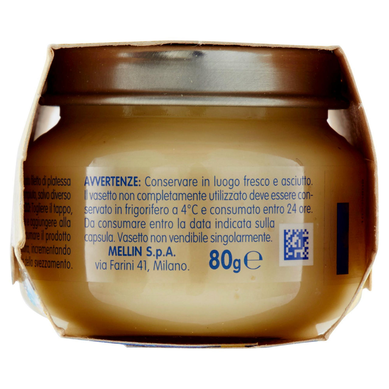 Omogeneizzato di platessa e verdure 2 pz x 80 gr - Immagine 51