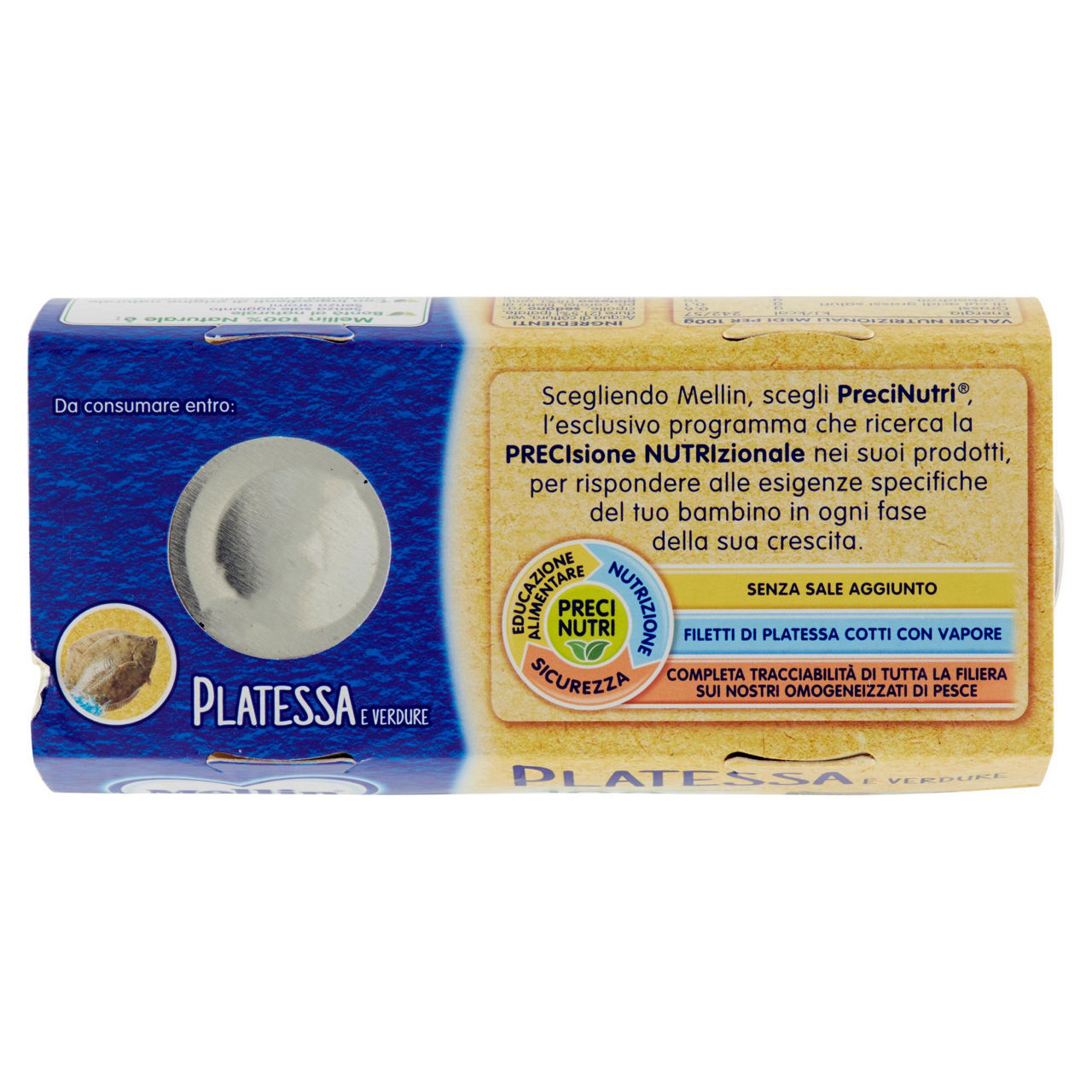 Omogeneizzato di platessa e verdure 2 pz x 80 gr - Immagine 31