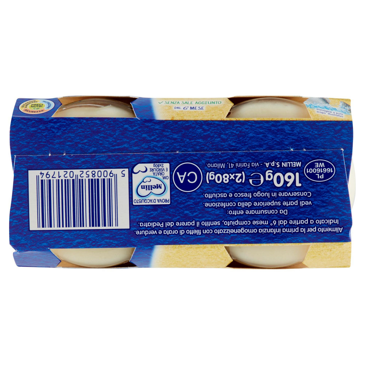 Omogeneizzato di orata e verdure 2 pz x 80 gr - Immagine 11