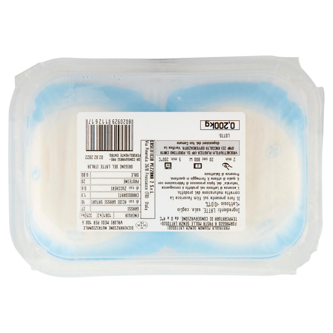 Tomini senza lattosio 2 pz 200 gr - Immagine 11