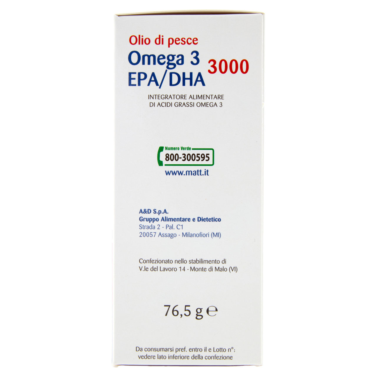 Integratore alimentare Omega 3 olio di pesce 60 gellule - Immagine 41