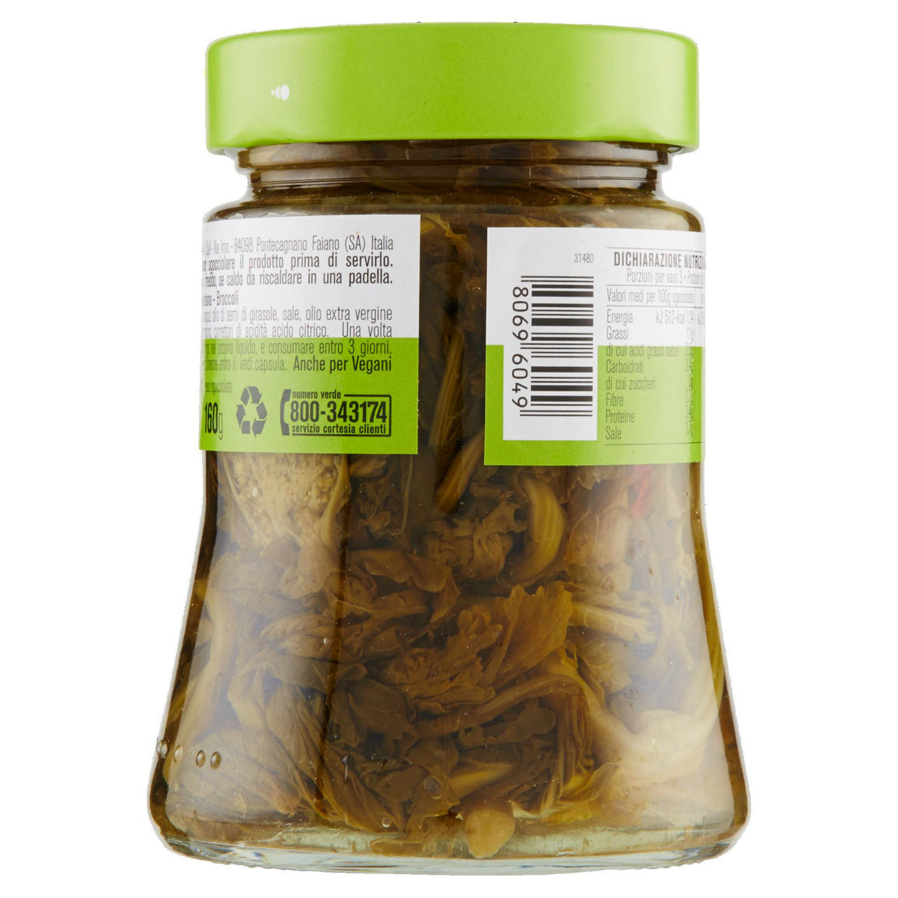 Friarielli alla napoletana d' amico vaso vetro g 290 - Immagine 21