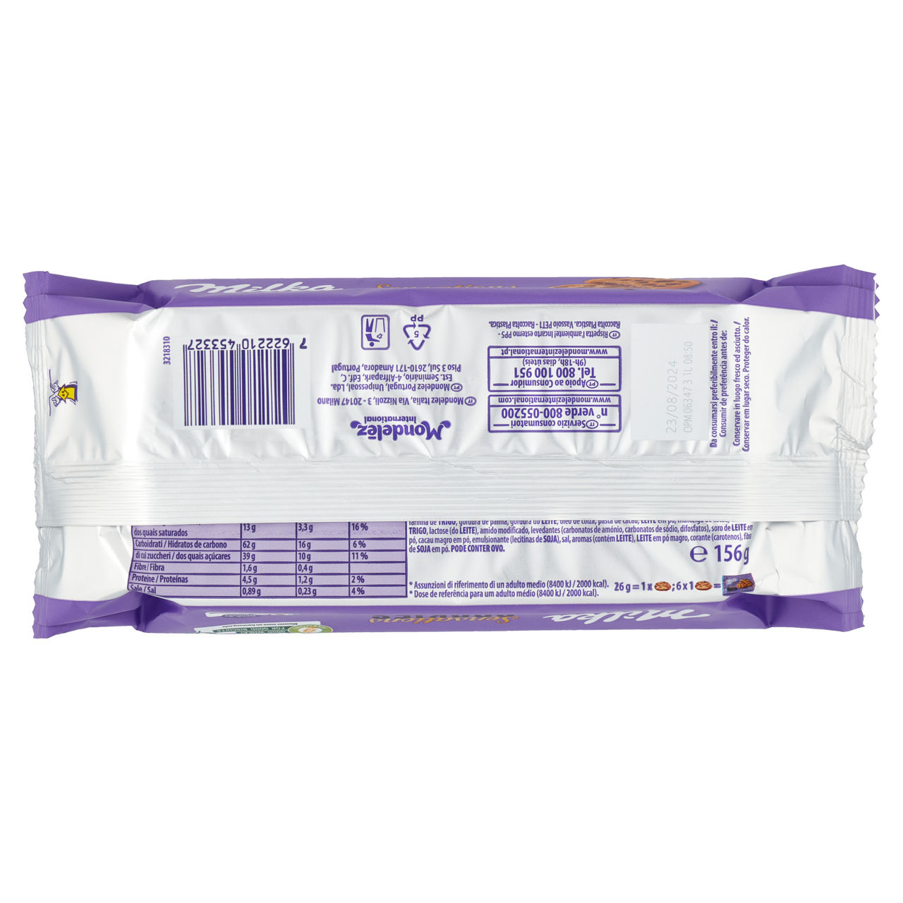 Biscotti Cookies ripieni di cioccolato al latte 156 gr - Immagine 21