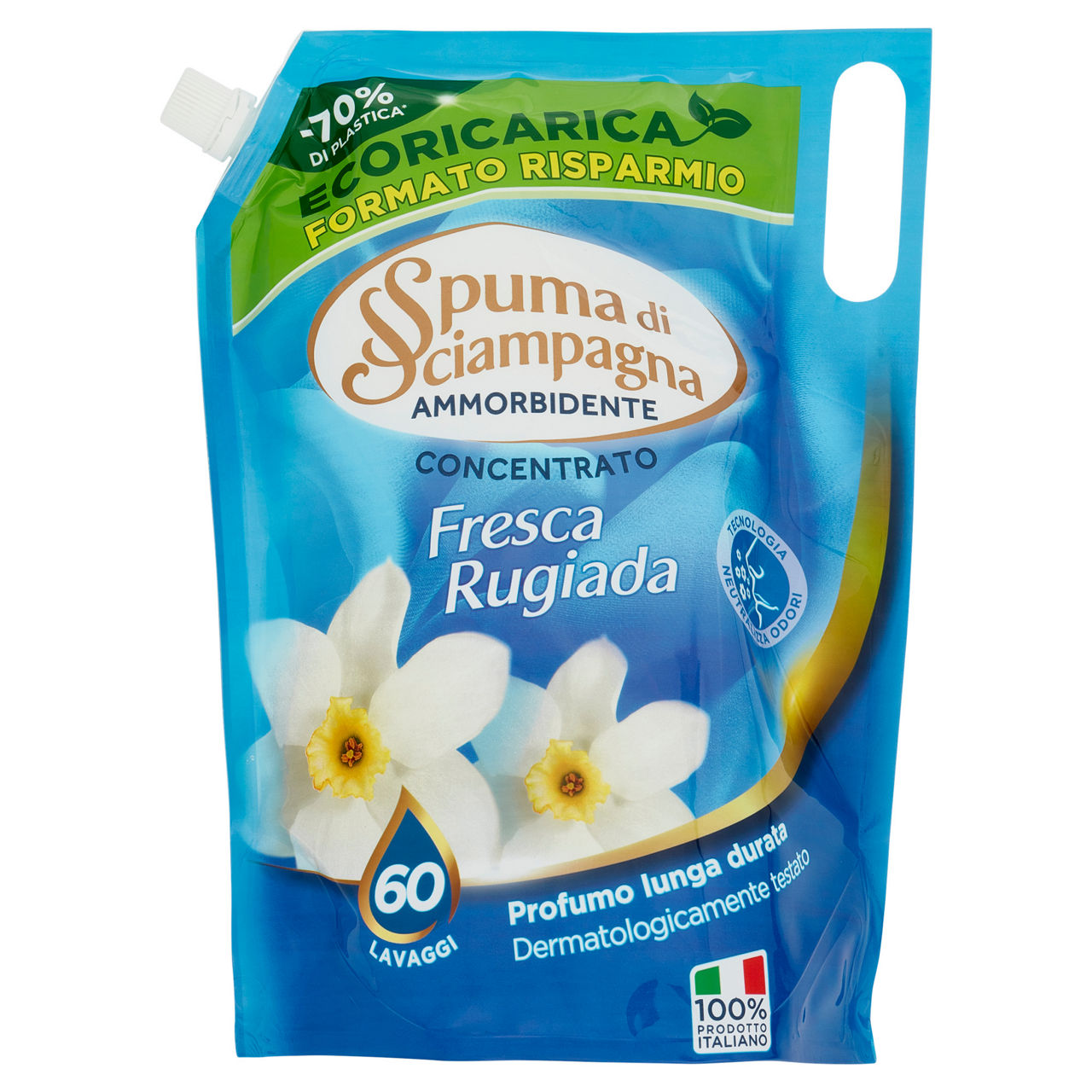 Ricarica ammorbidente concentrato fresca rugiada 60 lavaggi - Immagine 01