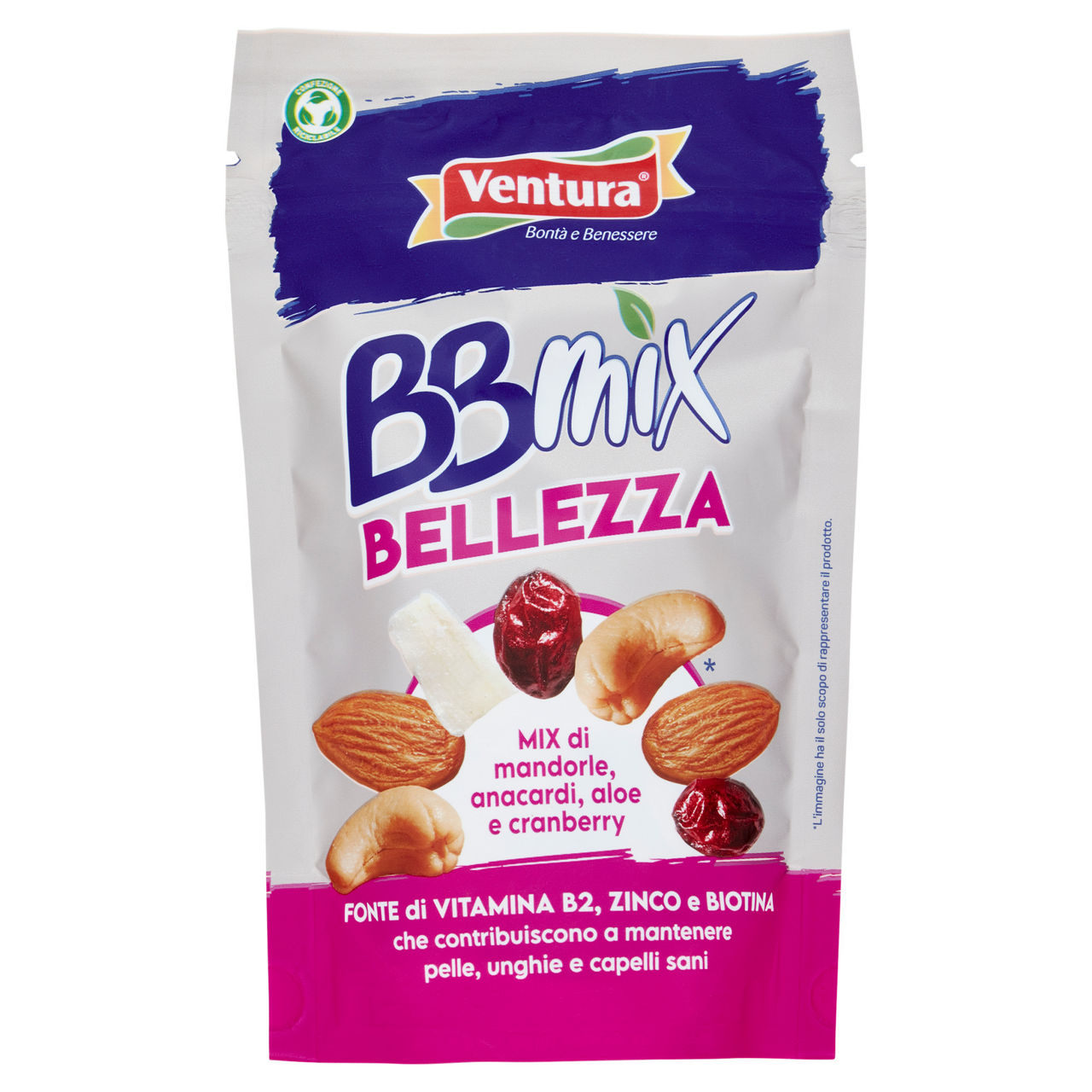 Mix bellezza di frutta essiccata e frutta sgusciata 150 gr