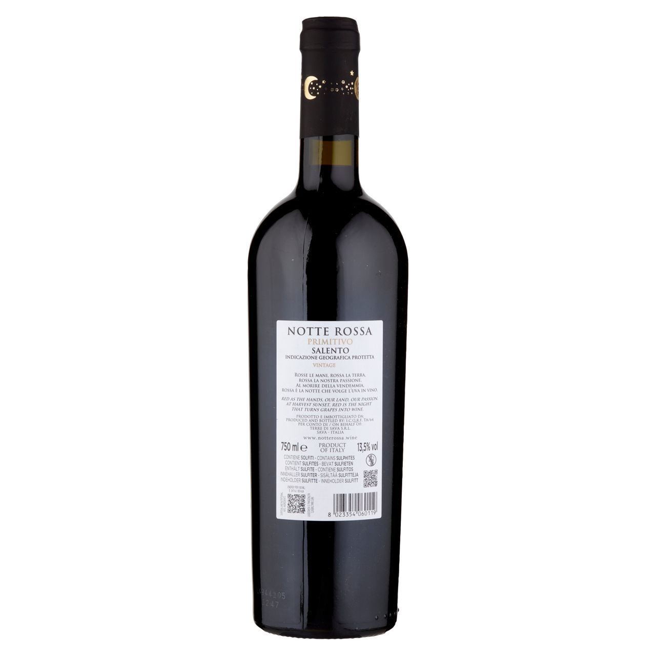 Vino rosso Primitivo Salento IGP 750 ml - Immagine 41