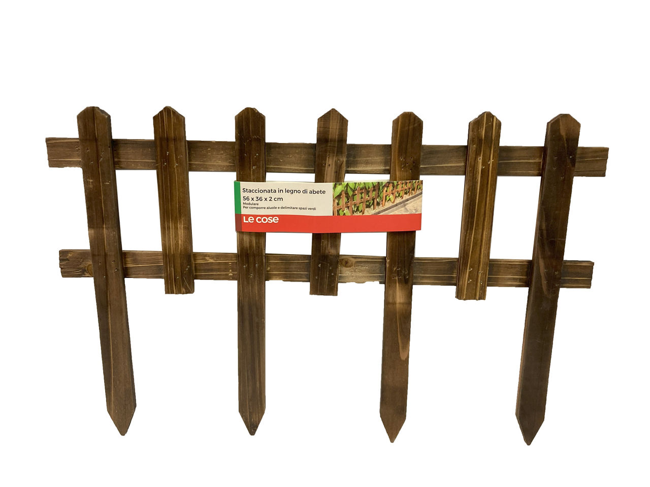 Staccionata in legno di abete