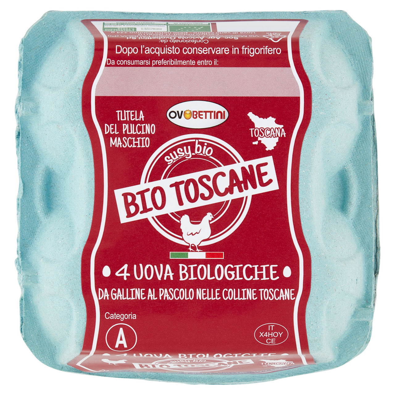 Uova bio 4 pz - Immagine 01