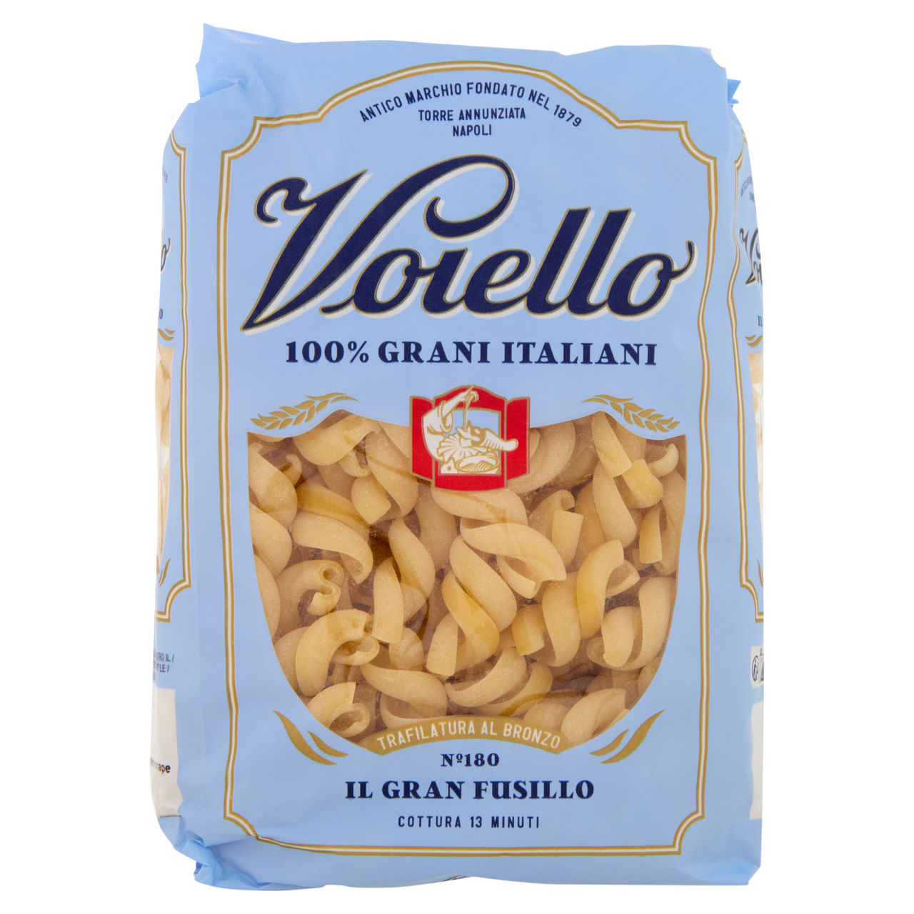 Gran fusilli n. 180 pasta di semola di grando duro 500 gr